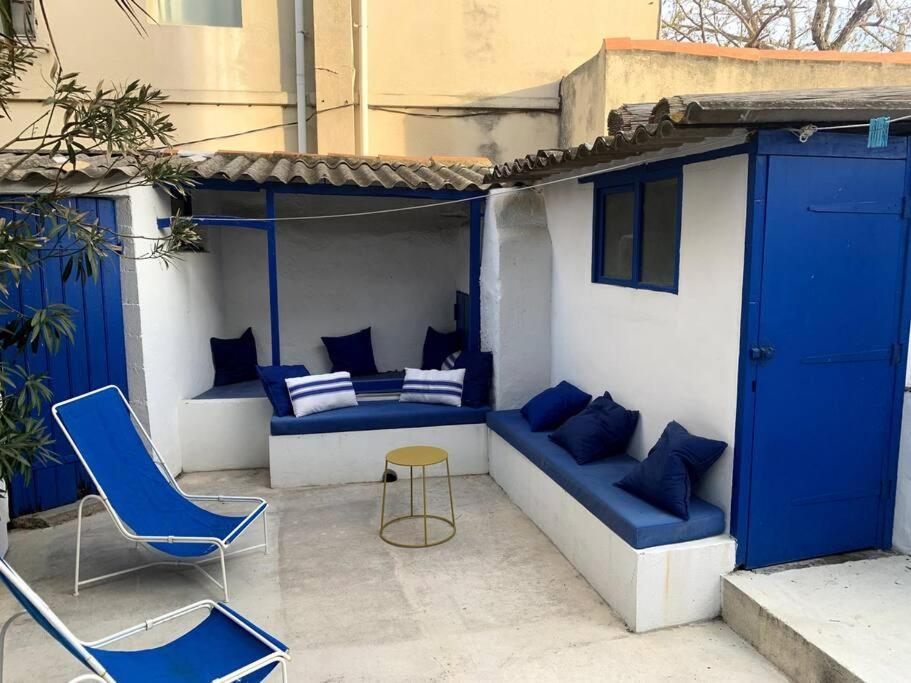Villa En Bord De Mer A Malmousque Marseille Exteriör bild